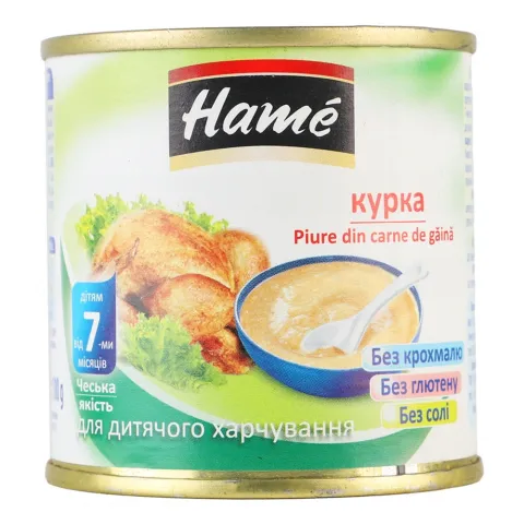 Пюре Hame 100 г курка