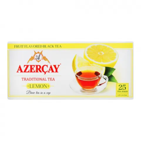 Чай Азерчай 25 шт. чорн. Лимон