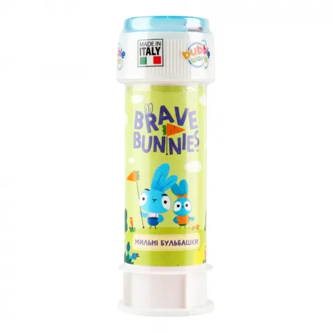 Іграшка Мильні бульбашки Dulcop 60 мл Brave Bunnies 103001110071