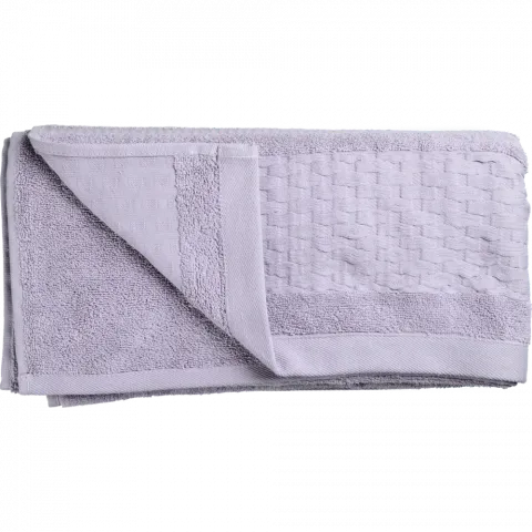 Рушник махр. Марва Клітинка MAJ-012 70х140 см 500 г/м2 Бузковий/Фіолет (Узбекистан) И561