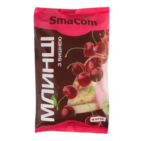 Млинці SmaCom 350 г з вишнею