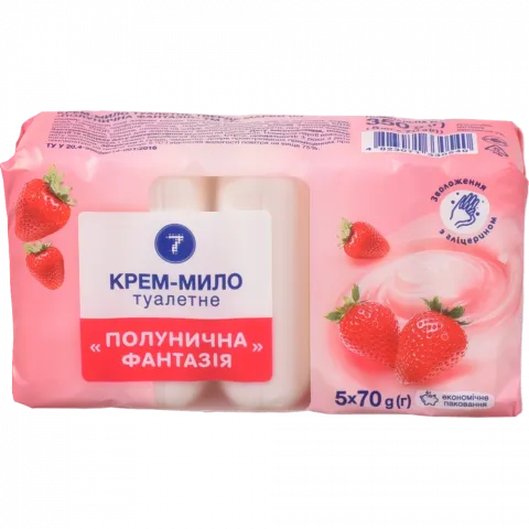 Крем-мило 7` 70 г 5 Полунична фантазія`