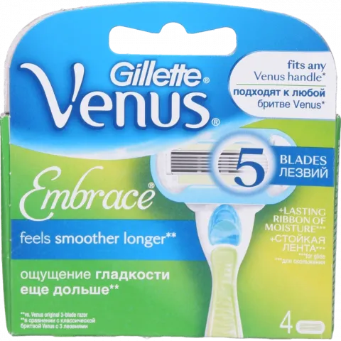 Картридж д/гоління Gillette 4 шт. Venus Embrace