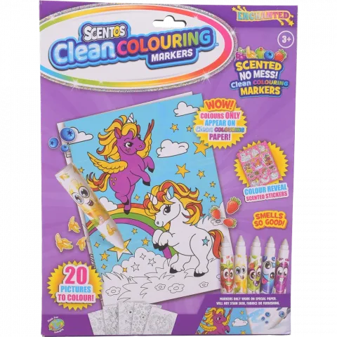 Ігровий ароматний набір д/творчості Clean Colouring Чарівний світ 20210