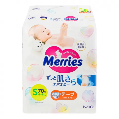 Підг. Merries 82 шт. S 4-8 кг