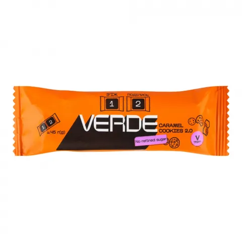 Батончик Verde 45 г Печиво-карамель 2.0