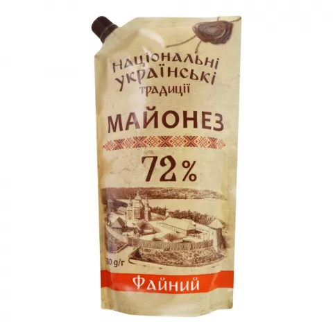 Майонез Українські традиції 500 г Файний 72
