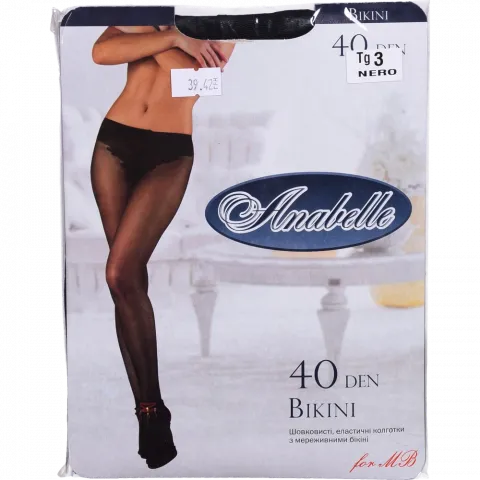 Колготки ANABELLE Bikini Charm 40 Nero 3
