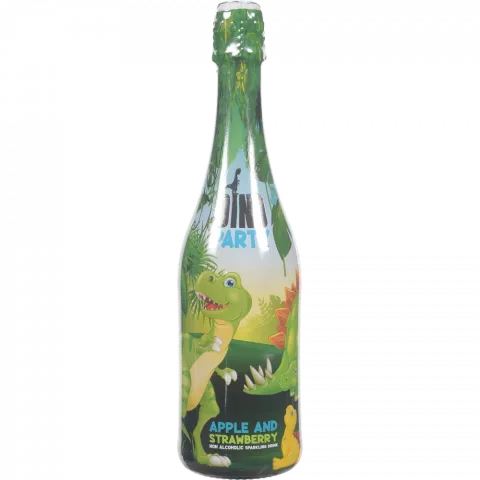 Напій б/алк. Dino Party 0,75 л Яблуко-полуниця