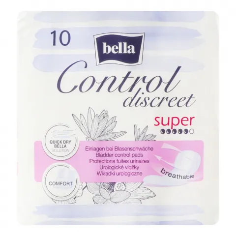Прокладки урологічні Bella 10 шт. Control Discreat super