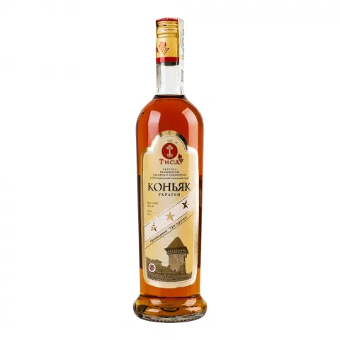 Коньяк Тіса 3 0,5 л