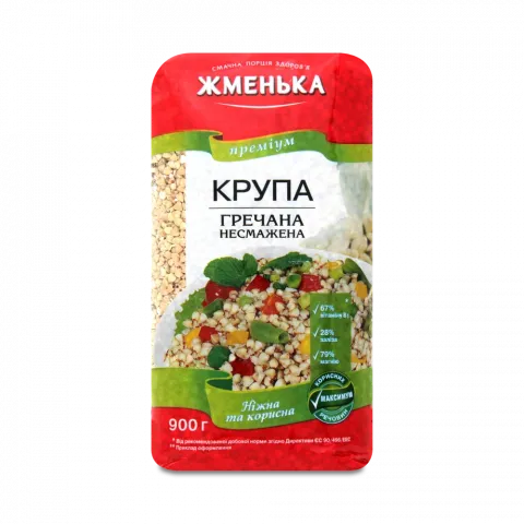 Крупа Жменька Гречана 900 г несмажена