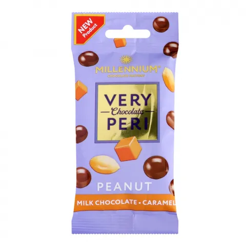 Драже Міленіум Very Peri 45 г Арахіс у мол. шок. з сол. карам.