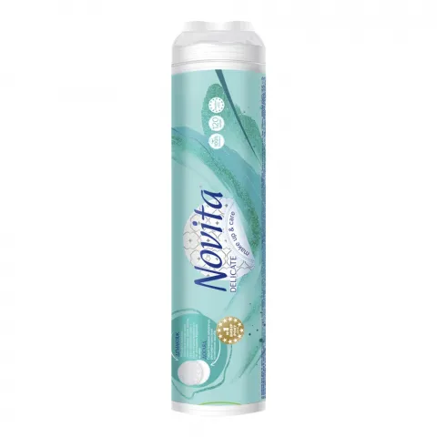 Ватні диски NOVITA Delicate 120 шт. косметичні