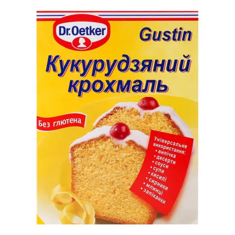Крохмаль Др.Оеткер 200 г карт. кукурудзяний