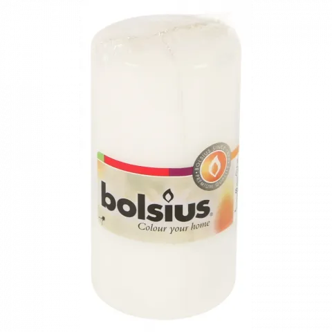 Свіча Bolsius 120/60 біла, 33 год., арт. 103614390102