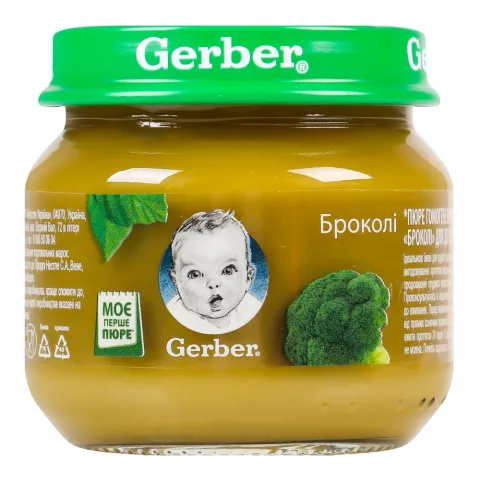 Пюре Gerber 80 г броколі