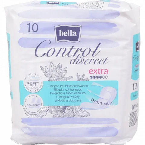 Прокладки урологічні Bella 10 шт. Control Discreat extra