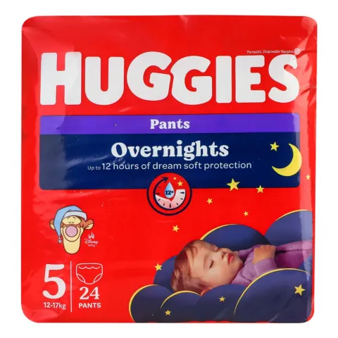 Підг. Huggies Трусики 24 шт. Овернайт 5 унісекс