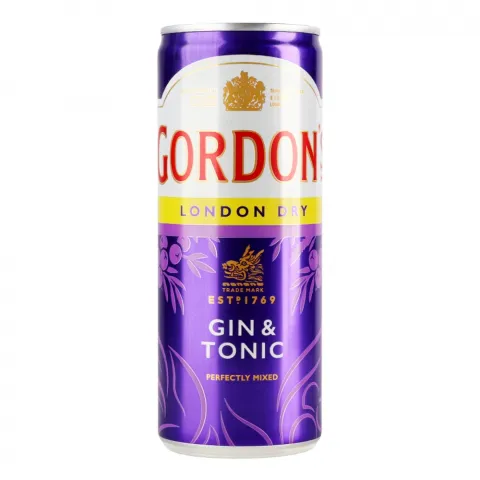 Напій алк. Gordon`s 0,25 мл з/б Gin-Tonic