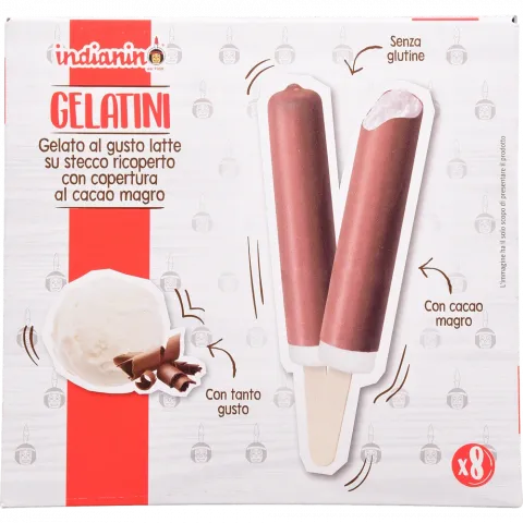 Морозиво Gelato d`Italia Indian 8х30 г міні на пал. (Італія) И854