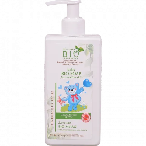 Мило рідке Bio Pharma 250 мл дит. д/чутливої шкіри