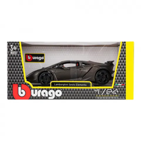 Іграшка Автомодель Lamborghini sesto Elemento сірий металік 1:24 18 21061