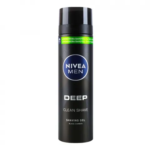 Гель д/гоління Nivea 200 мл Ultra чорний