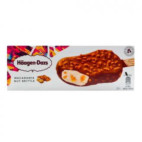 Морозиво Haagen-Dazs 80 мл ванільне з горіхом макадамія (Франція)И839