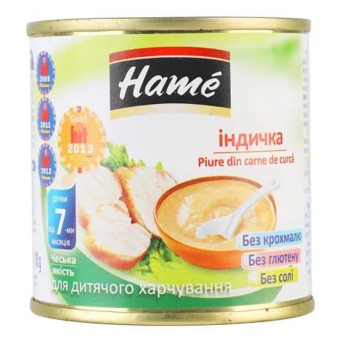 Пюре Hame 100 г індичка