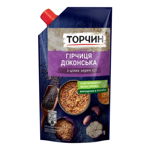 Гірчиця Торчин 130 г д/пак. Діжонська