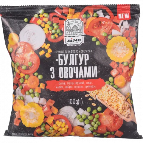 Св морож Суміш Лімо 400 г Булгур з овочами