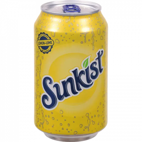 Напій б/алк. Sunkist 330 мл Лимон-Лайм