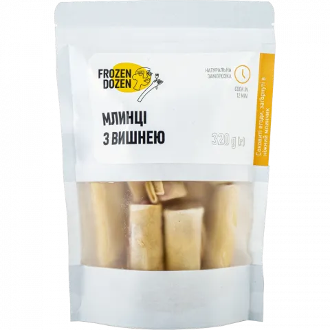 Млинці Frozen Dazen 320 г з вишнею