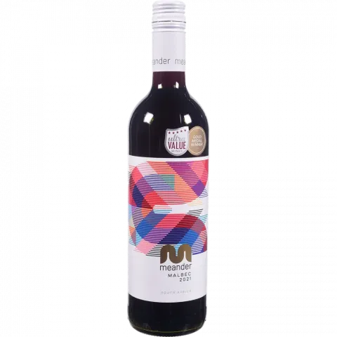 Вино Meander Malbec 0,75 л сух. червон. (ПАР)