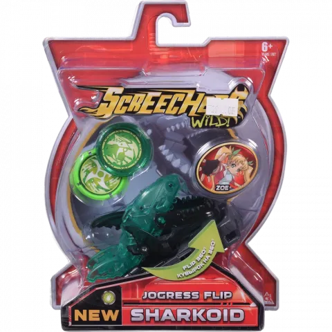 Іграшка Машинка-трансформер Screechers Wild S2 L1 Шаркоїд EU684204