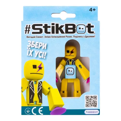 Ігрова Фігурка д/анімац. творчості Stikbot Klikbot Рокер TST616-23UAKDRO