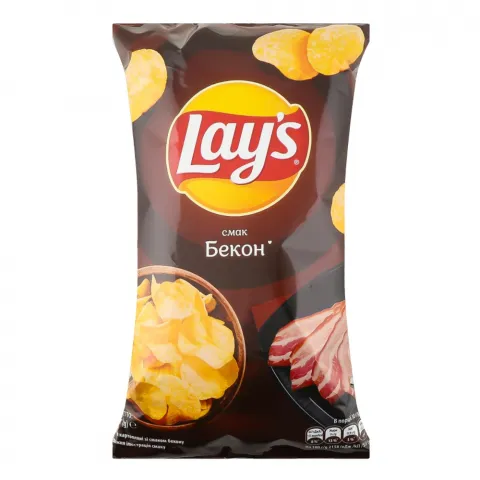 Чипси Lays 120 г бекон
