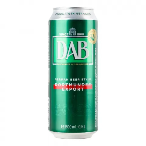Пиво DAB 0,5 л з/б