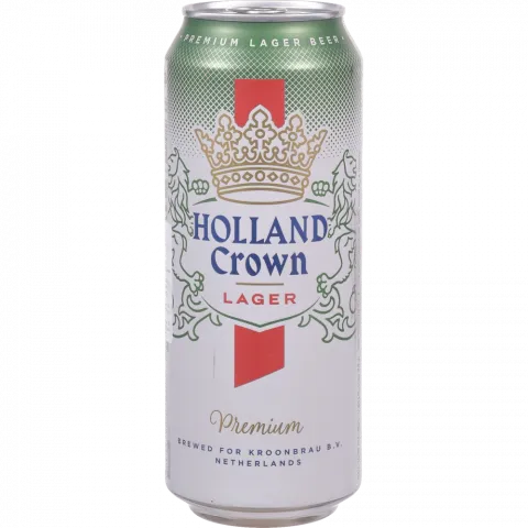 Пиво Holland Crown 0,5 л з/б Premium