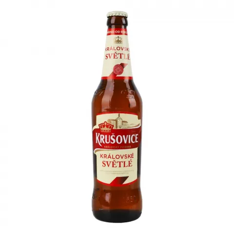 Пиво Крушовіце 0,5 л скл. Svetle