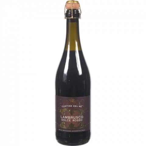 Вино ігристе Cantine del Re Ламбруско IGT 0,75 л рожеве 8 (Італія)