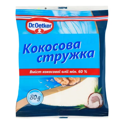 Стружка кокосова Др.Оеткер 80 г