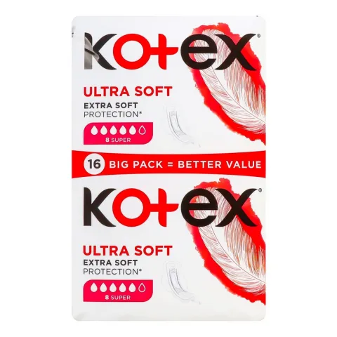 Прокладки Kotex 16 шт. Ультра Софт Супер Duo
