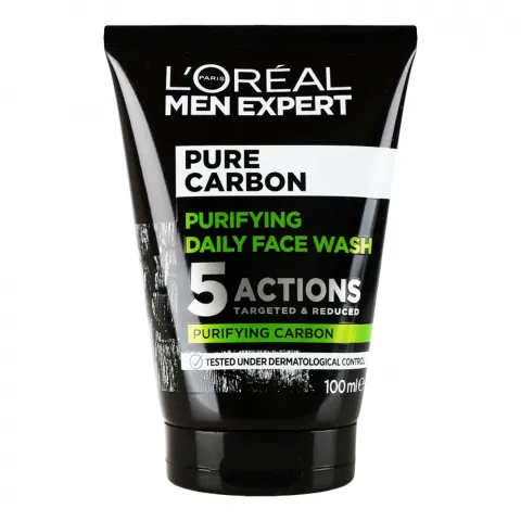 Гель д/вмивання L`Oreal 100 мл Men Expert Pure Power 5 дій п/проблем шкіри