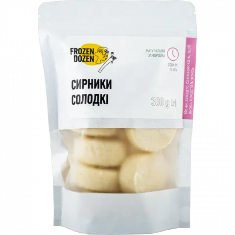 Сирники Фрозен Дазен 300 г солодкі