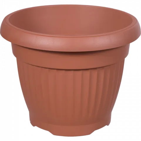Горщик д/квітів PP TERRA 25 см теракотовий DCE25R624 И463 (Польща)