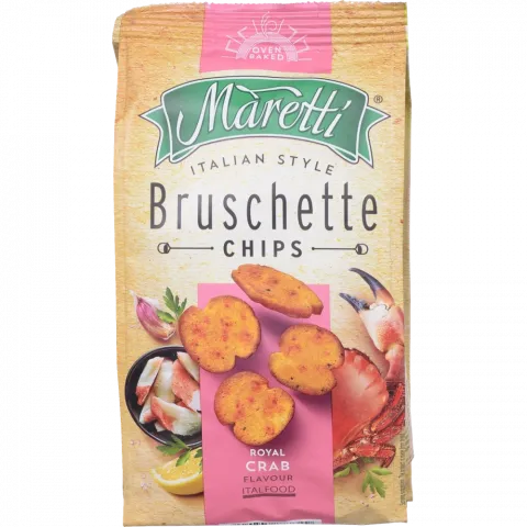 Сухарі-брускеті Maretti 140 г Краб(Болгарія)
