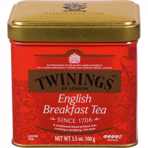 Чай Twinings 100 г з/б чорн. Англійський сніданок (Англія) И630