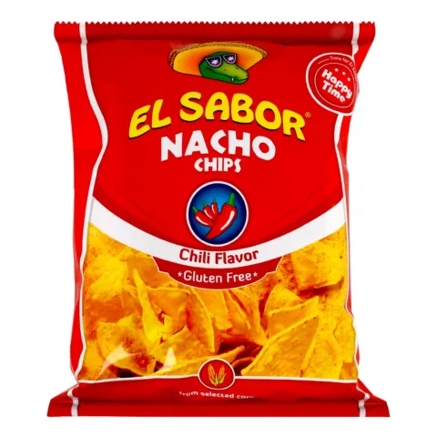 Чипси кукурудз. EL Sabor 100 г начо чилі (Греція) И034